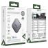 ACEFAST QC2 AI Box Car Play Wireless Adapter with TF Card Slot for Car Play / Android Auto Wire to Wireless Converter - Metal Gray